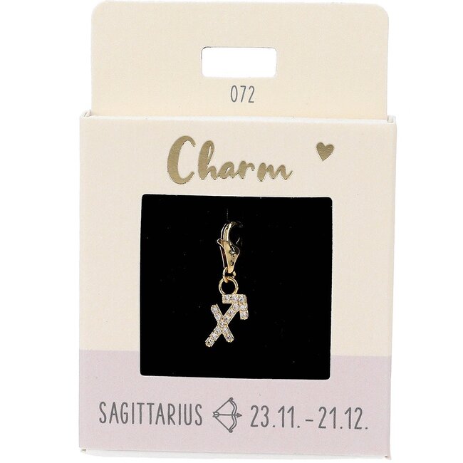 Express Yourself Hanger Sterrenbeeld boogschutter goudkleurig