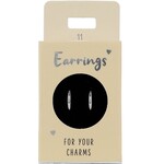 Express Yourself Oorbellen silver