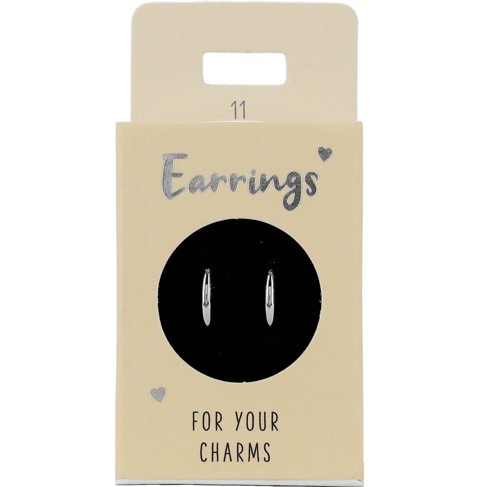 Express Yourself Oorbellen silver