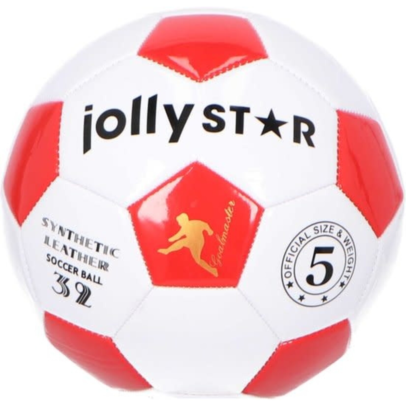 Jollystar JollyStar Bal Soccer Euro RD/WH