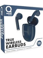 Qware Qware Sound - Draadloze Oordopjes blauw