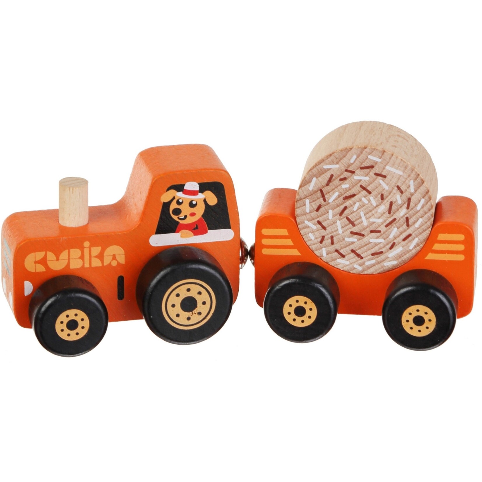 Cubika Cubika Wooden toy "Tractor"