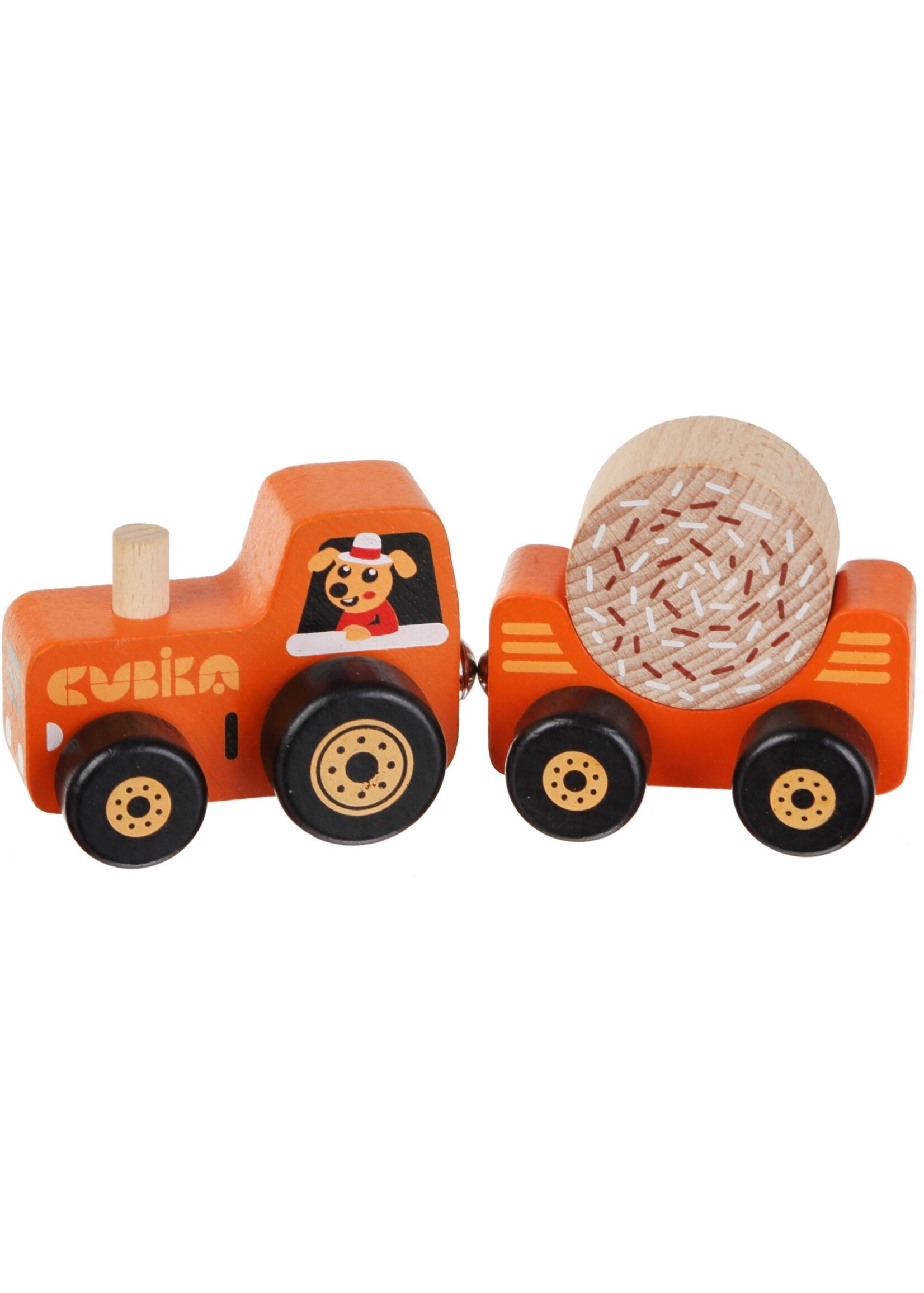 Cubika Cubika Wooden toy "Tractor"