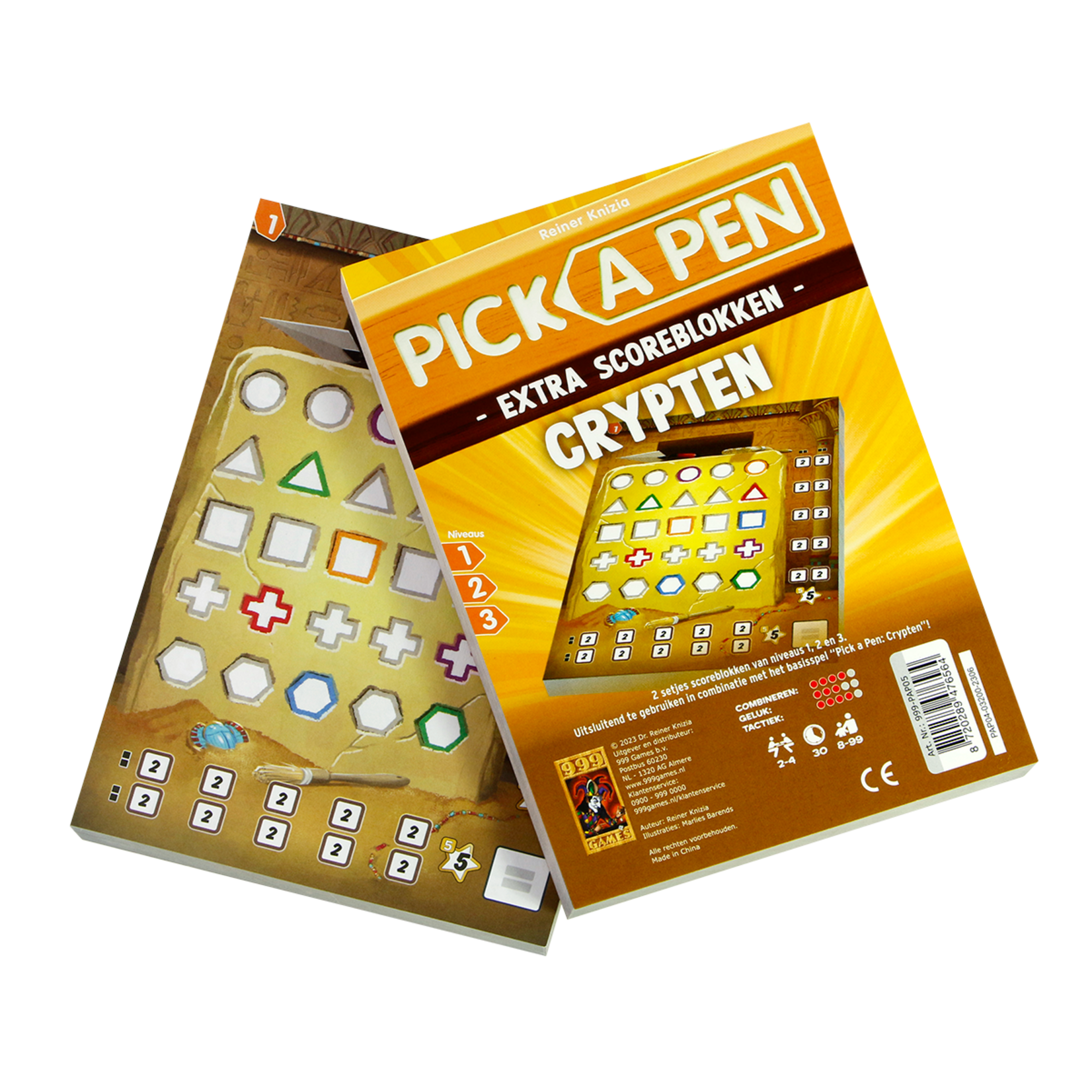 999 Games Pick a Pen Crypten Scoreblokken