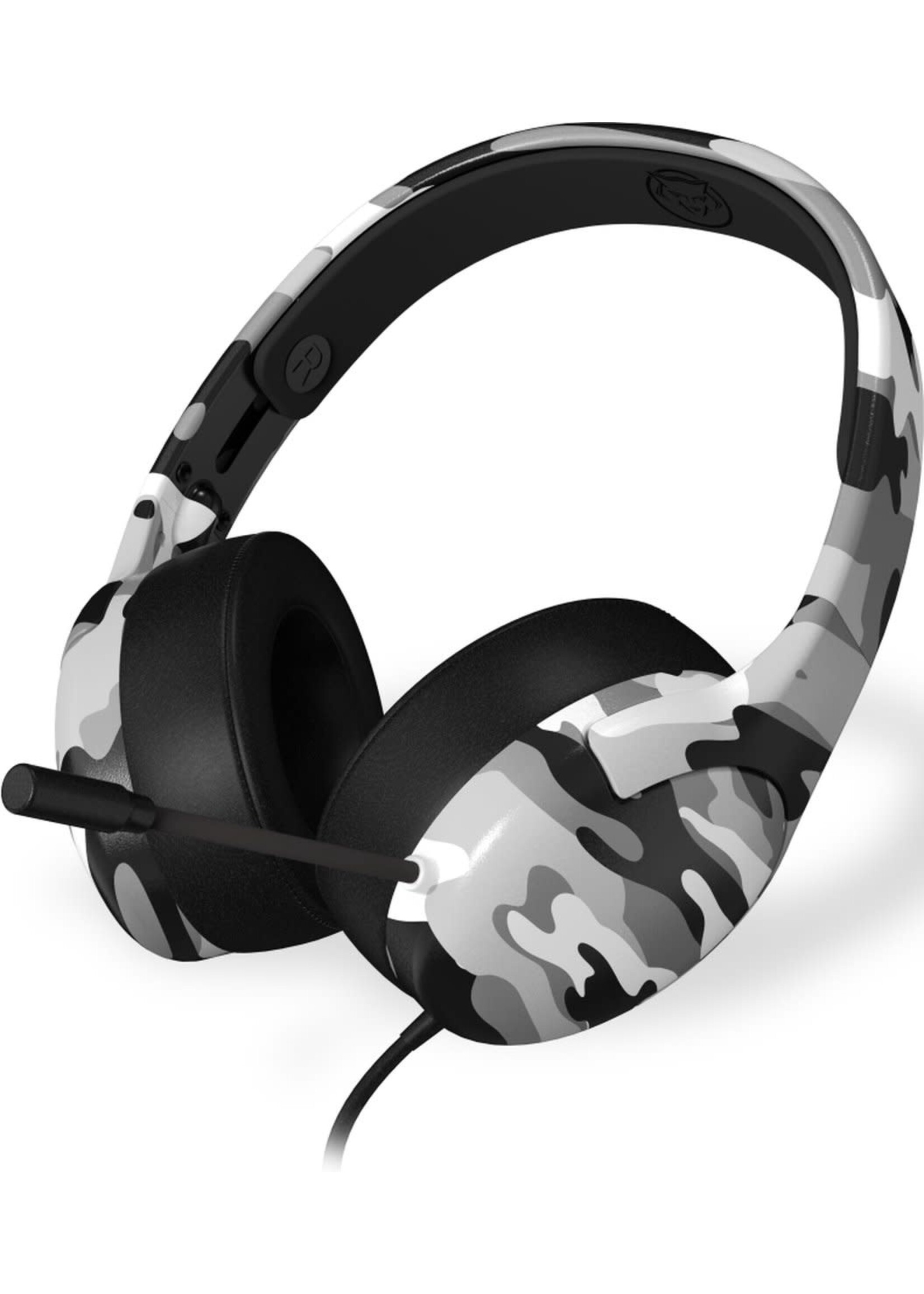 Qware Qware Gaming - Headset - New Orleans - Geschikt voor Playstation 4 - Playstation 5 - PC - Multi platform - Artic Camo White