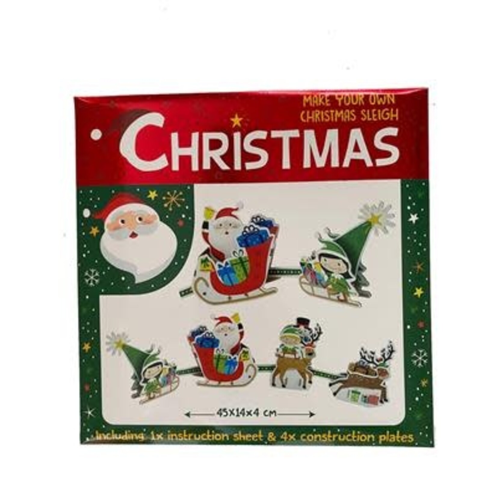 Geen Merk KERST MAAK JE EIGEN SLEE