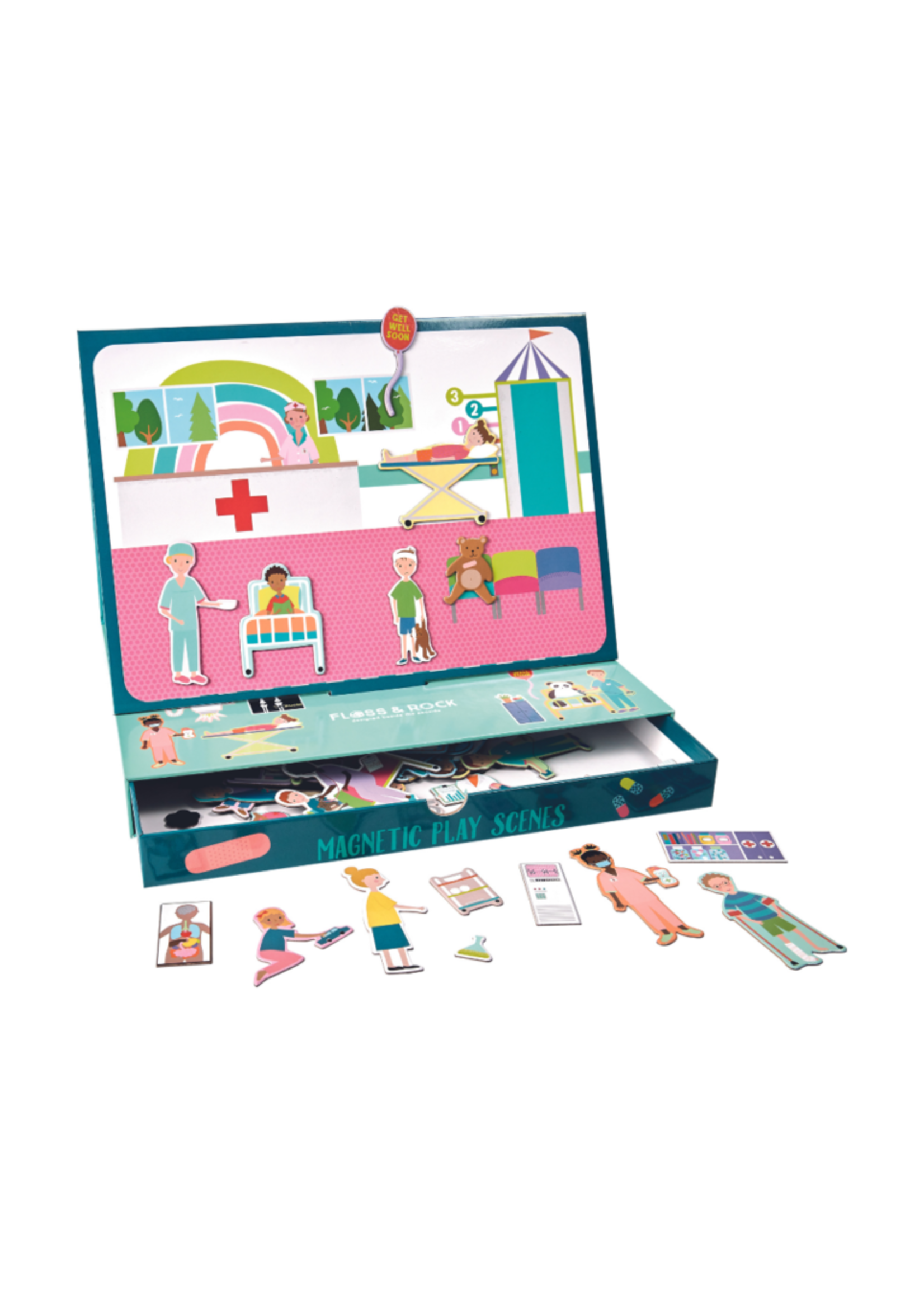 Maison Colette Happy Hospital Magnetic Play Scenes