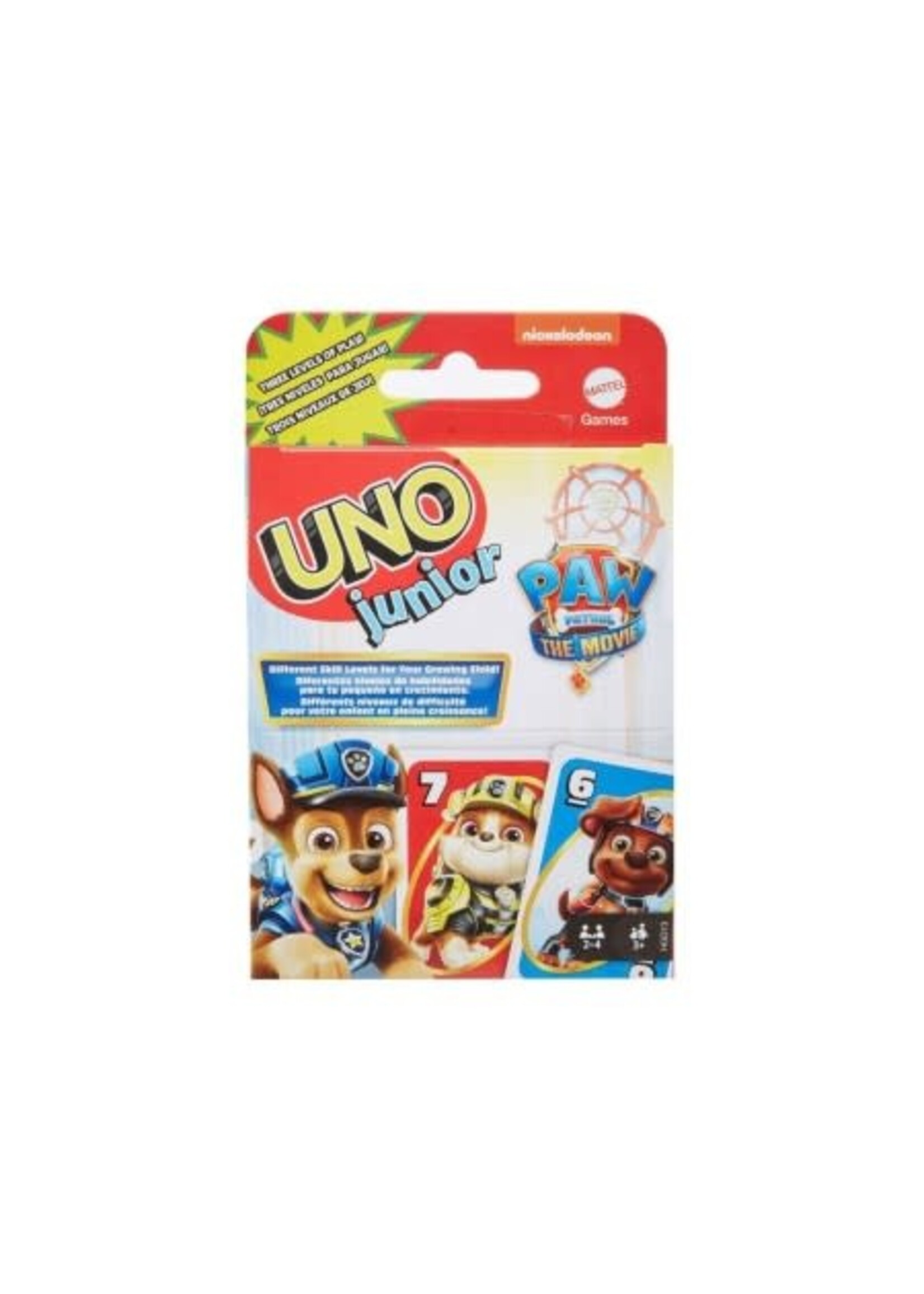 mattel Spel Uno Junior Paw Patrol