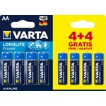 Varta BATTERIJEN VARTA AA 4+4 ALK. L. PWR
