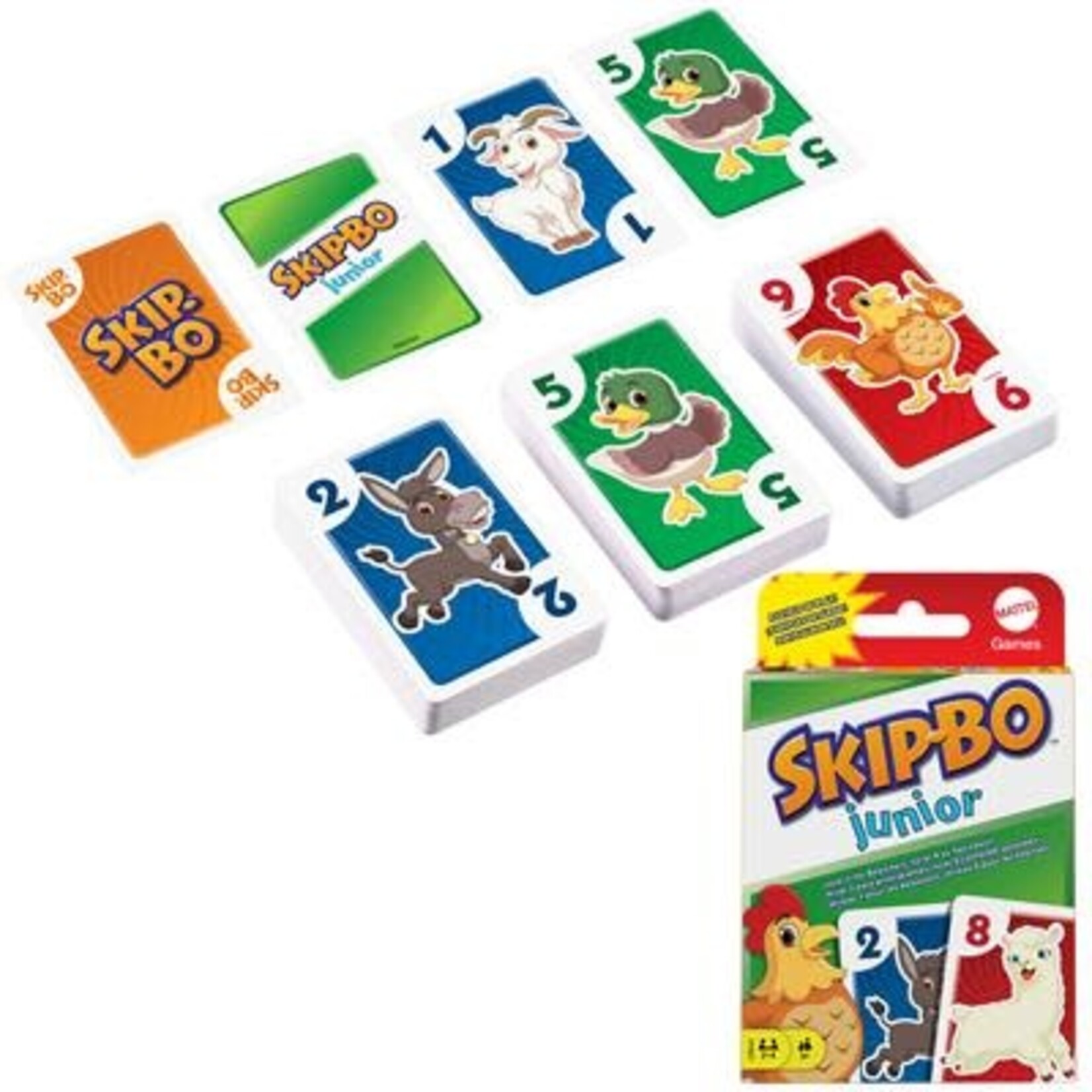 mattel SPEL SKIP-BO JUNIOR