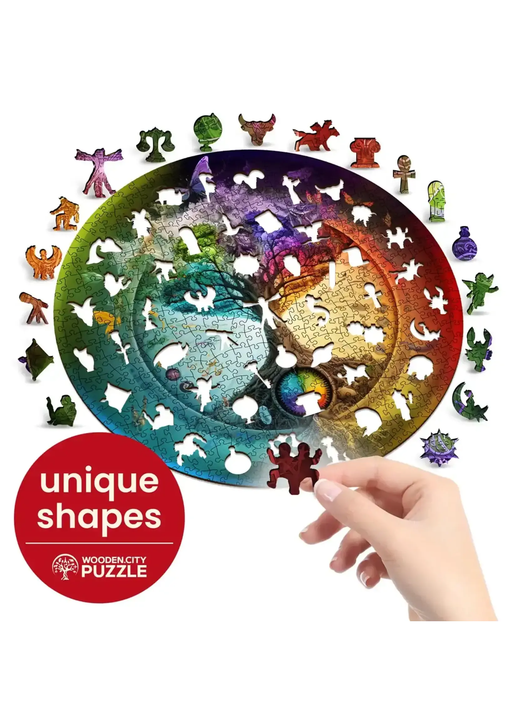 Wooden City Wooden City Houten Legpuzzel Tree of Life