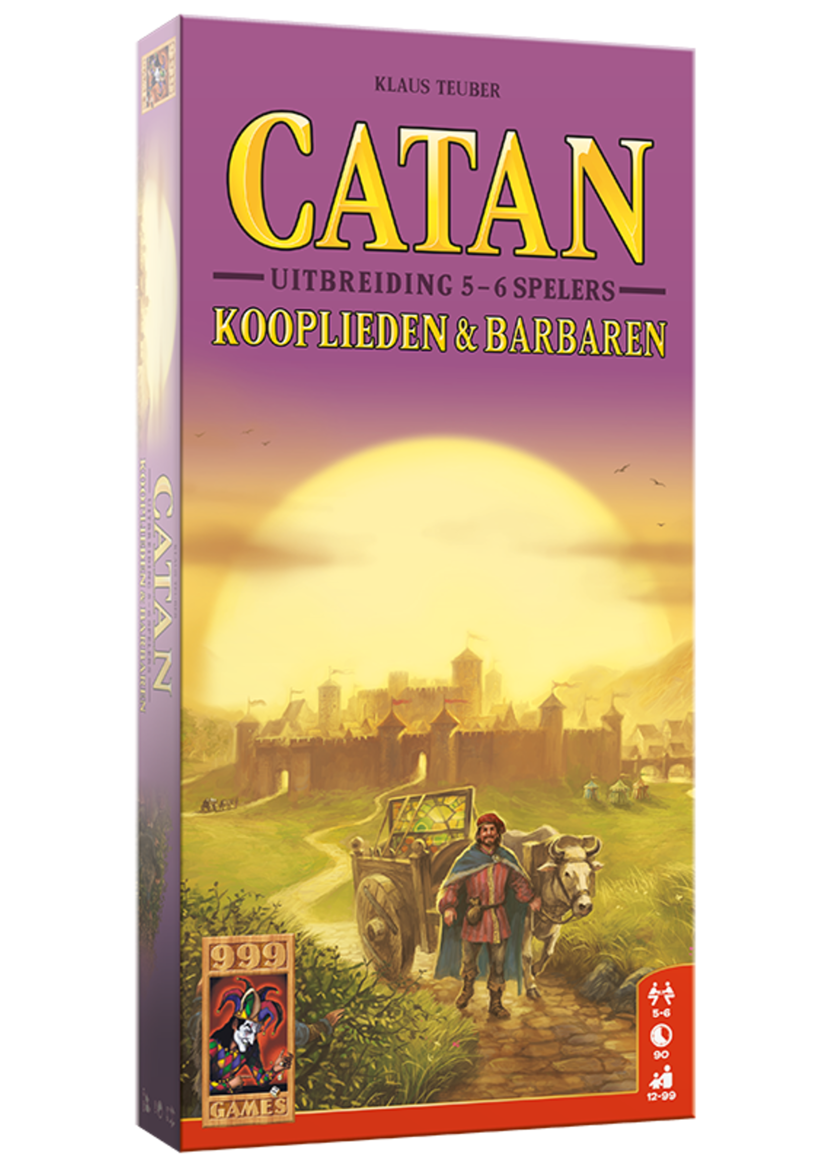 999 Games Spel Catan: Uitbreiding Kooplieden & Barbaren 5/6 spelers