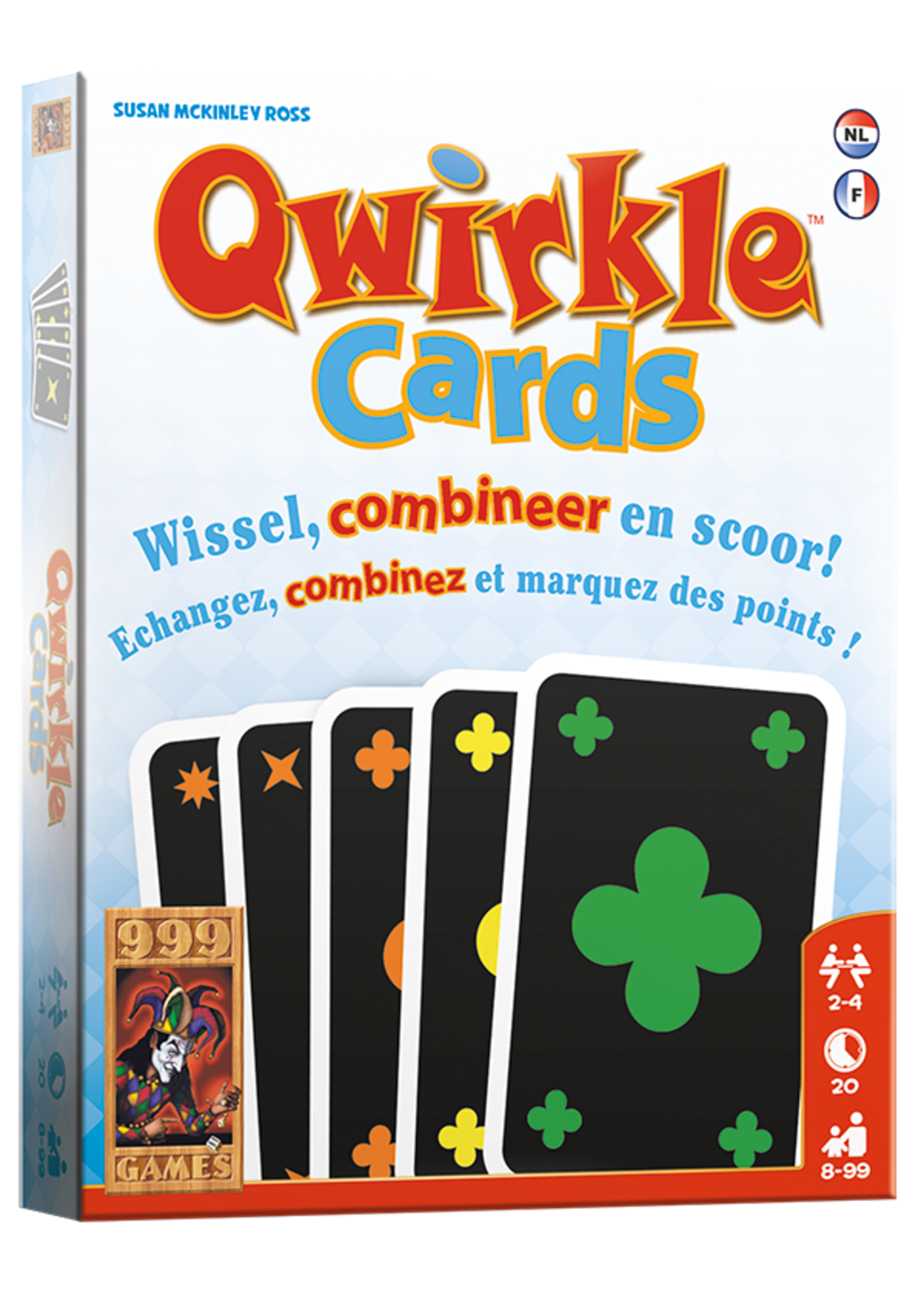 999 Games Spel Qwirkle Cards