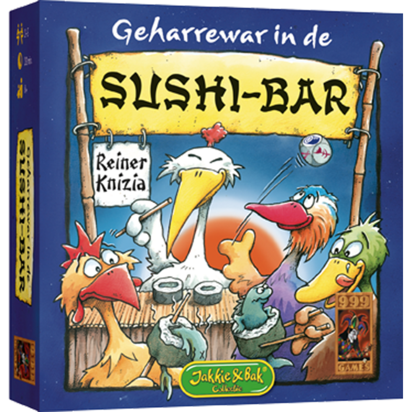 999 Games SPEL Geharrewar in de Sushibar