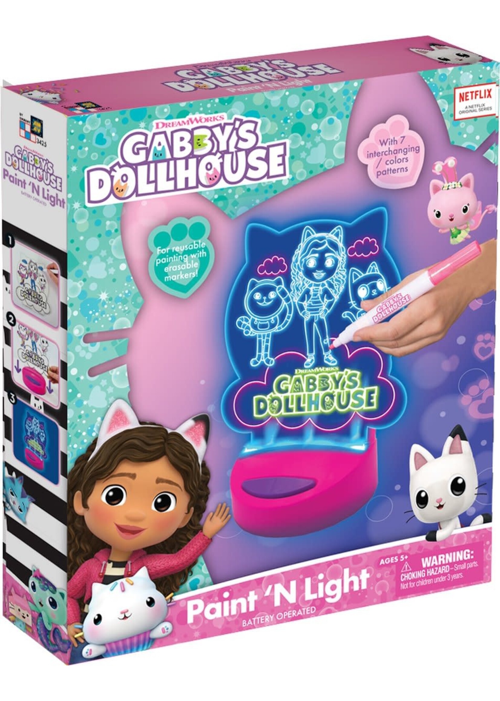 Gabbys Dollhouse Gabby's Dollhouse - Paint N Lite