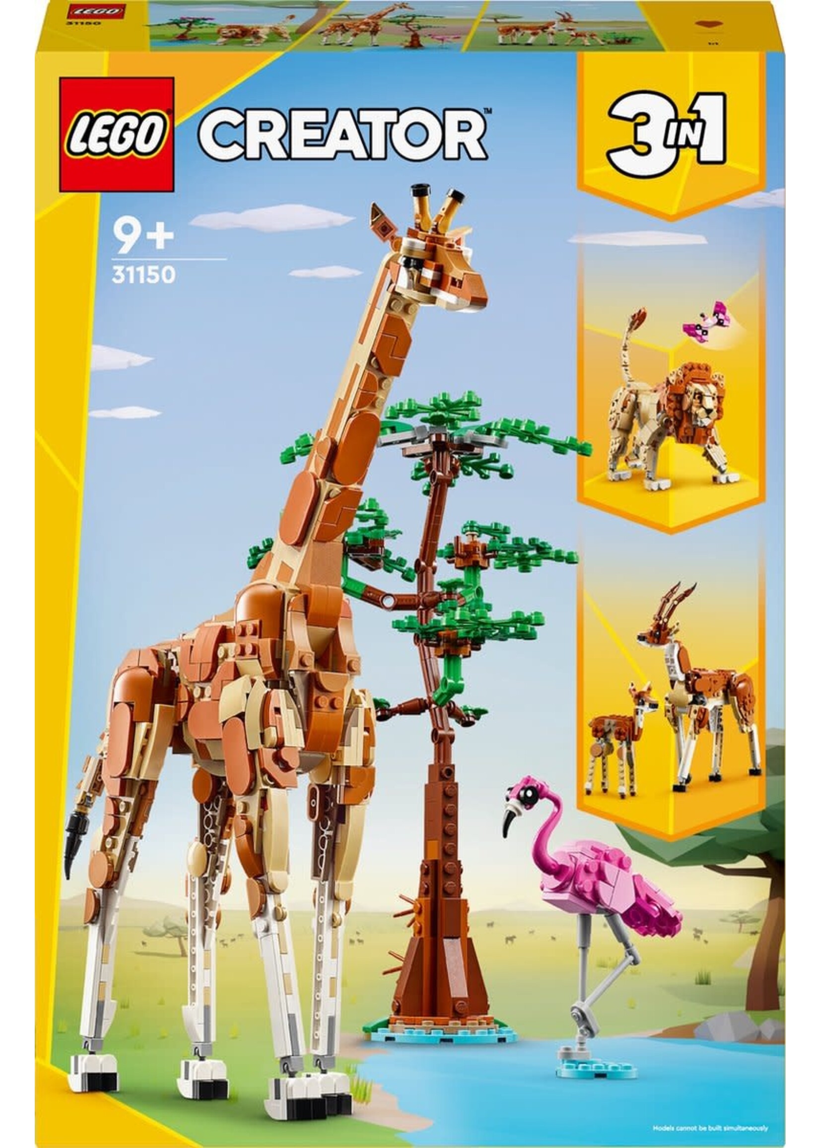 Lego LEGO Creator 3in1 Safaridieren - 31150