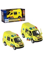 112 112 AMBULANCE BUS 1:34 MET LICHT+GELUID