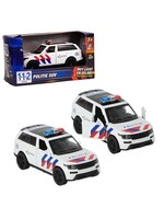 112 112 POLITIE AUTO SUV 1:36 MET LICHT+GELUID