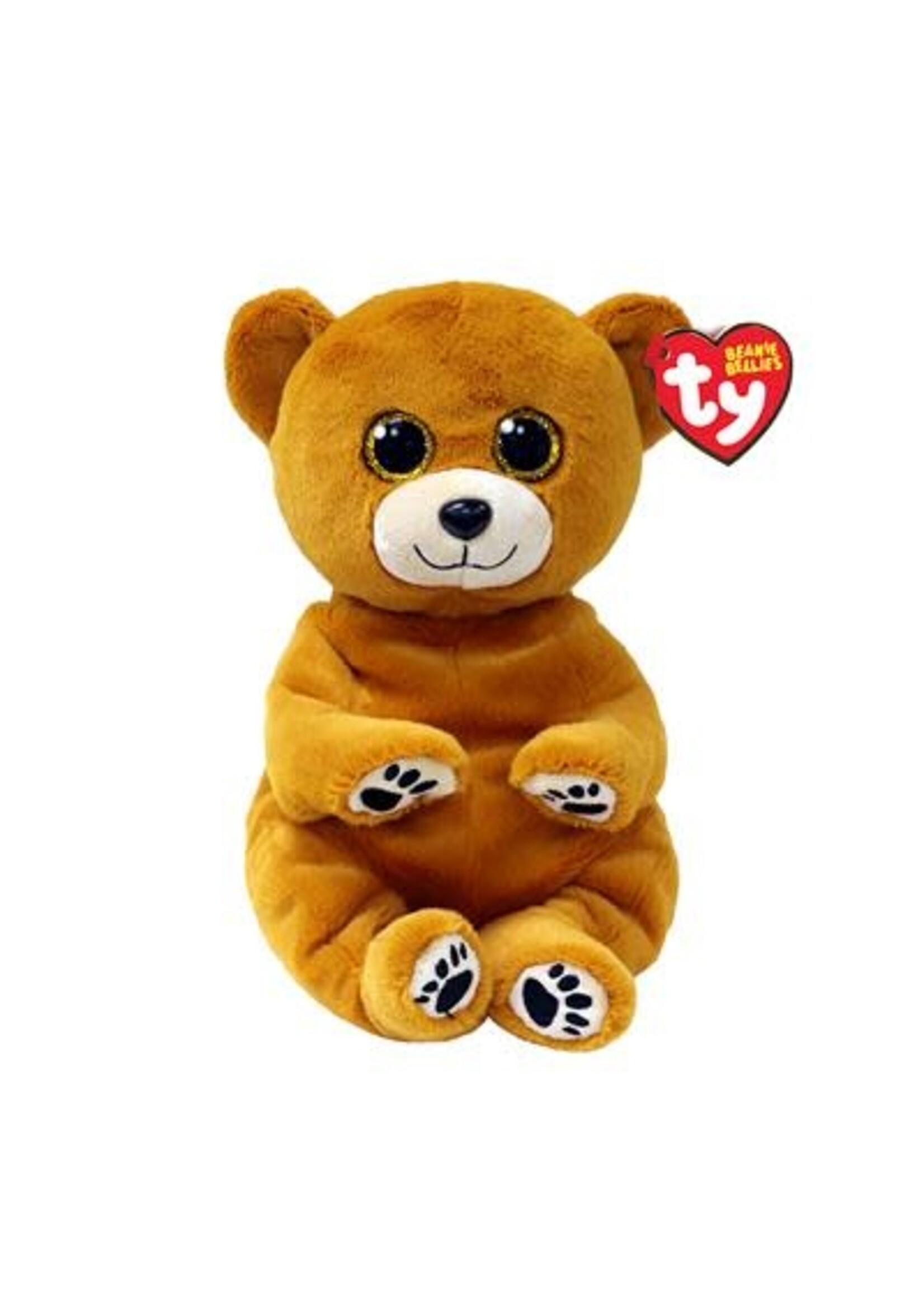 Ty TY BEANIE BABIES BELLIES DUNCAN BEAR MEDIUM