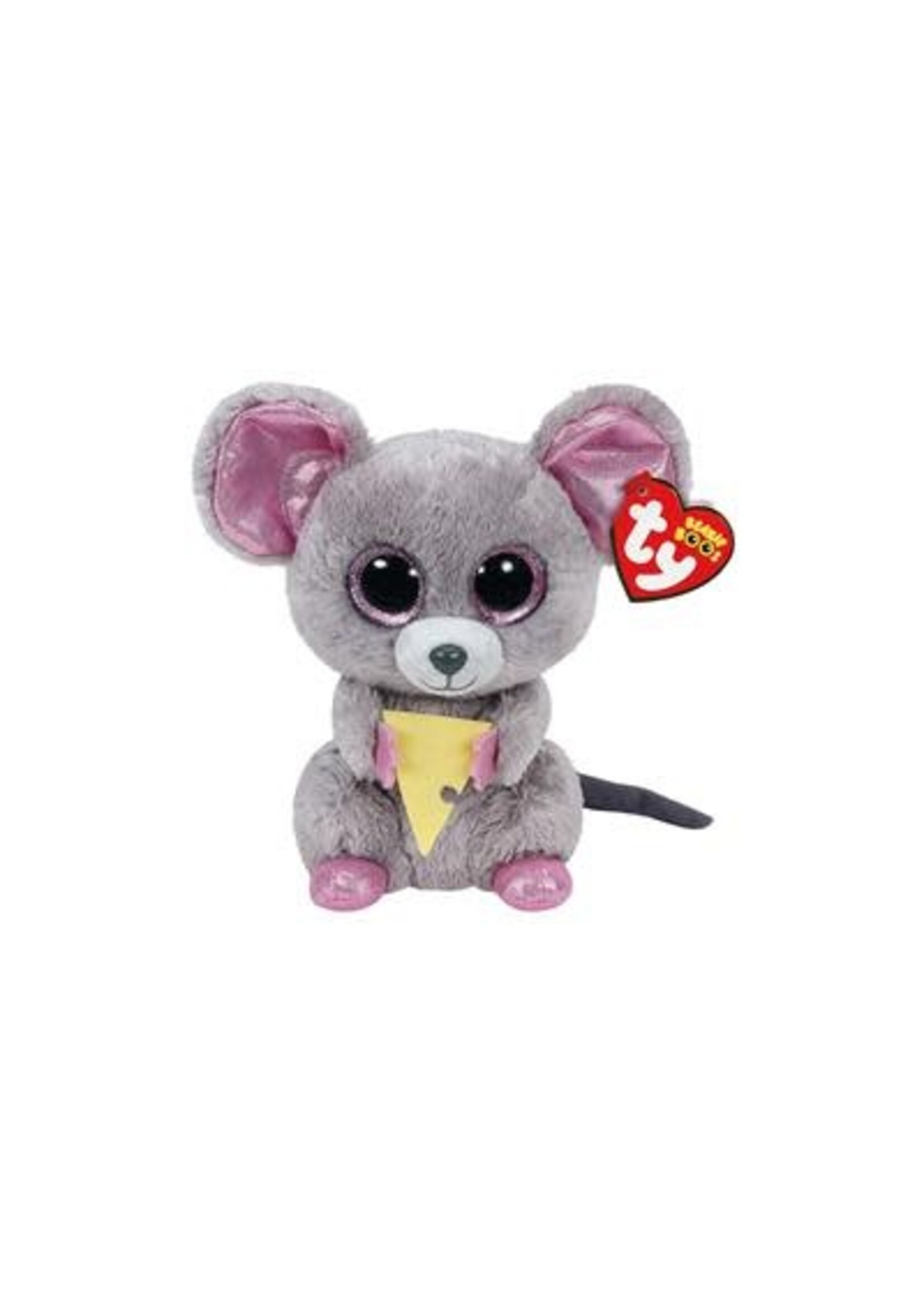 Ty TY BEANIE BOO'S SQUEAKER MOUSE 15CM