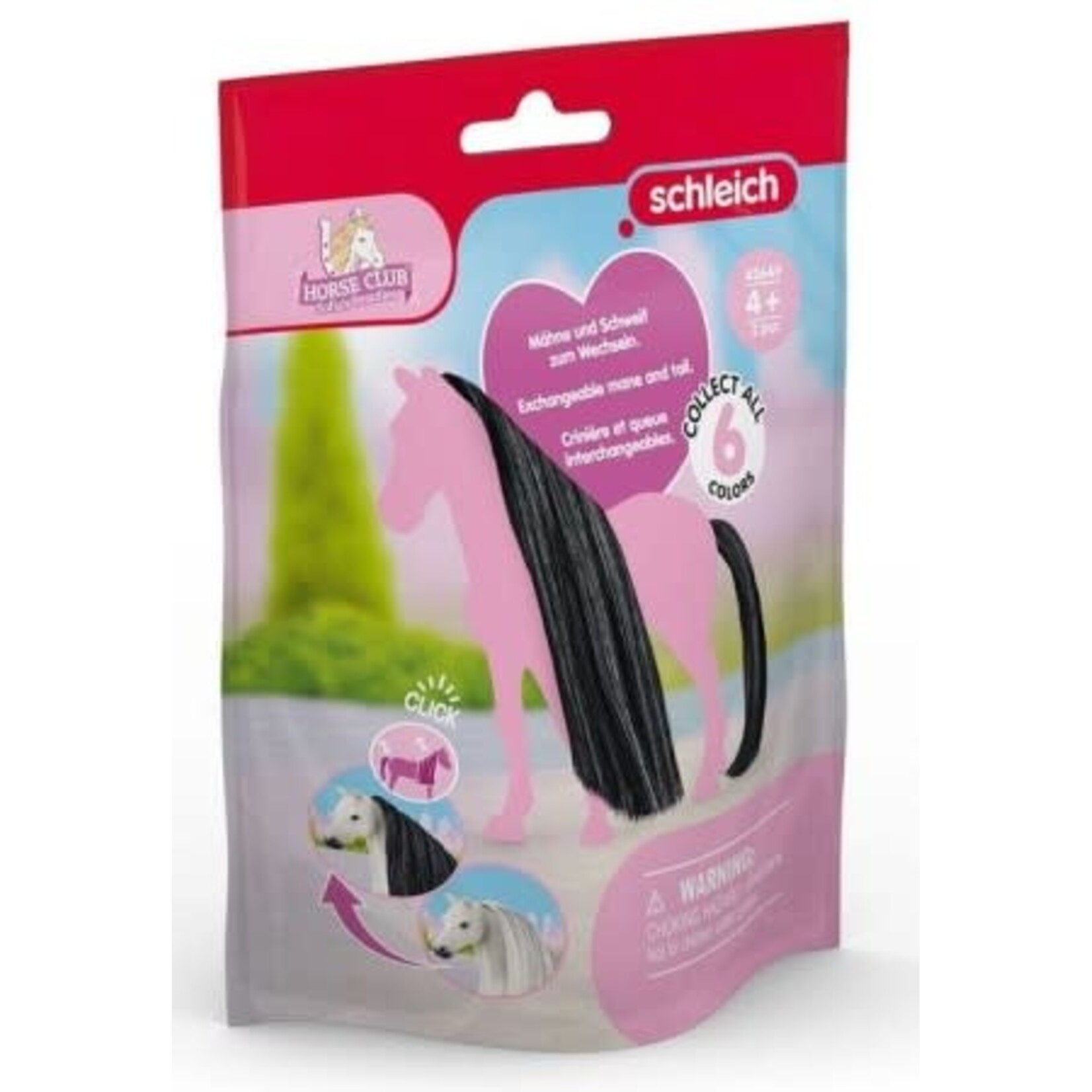 Schleich Schleich 42649- Zwart Beauty Horses Haar