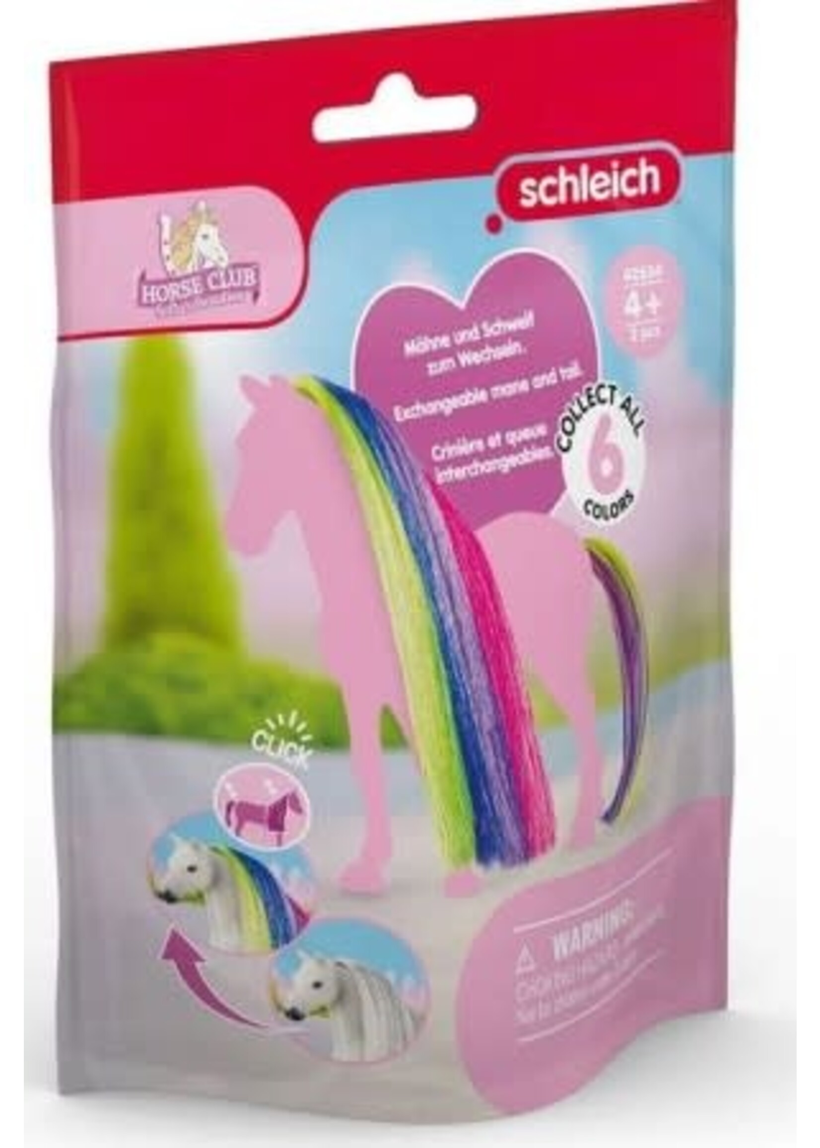 Schleich Schleich 42654 - Regenbooggekleurd Beauty Horses haar