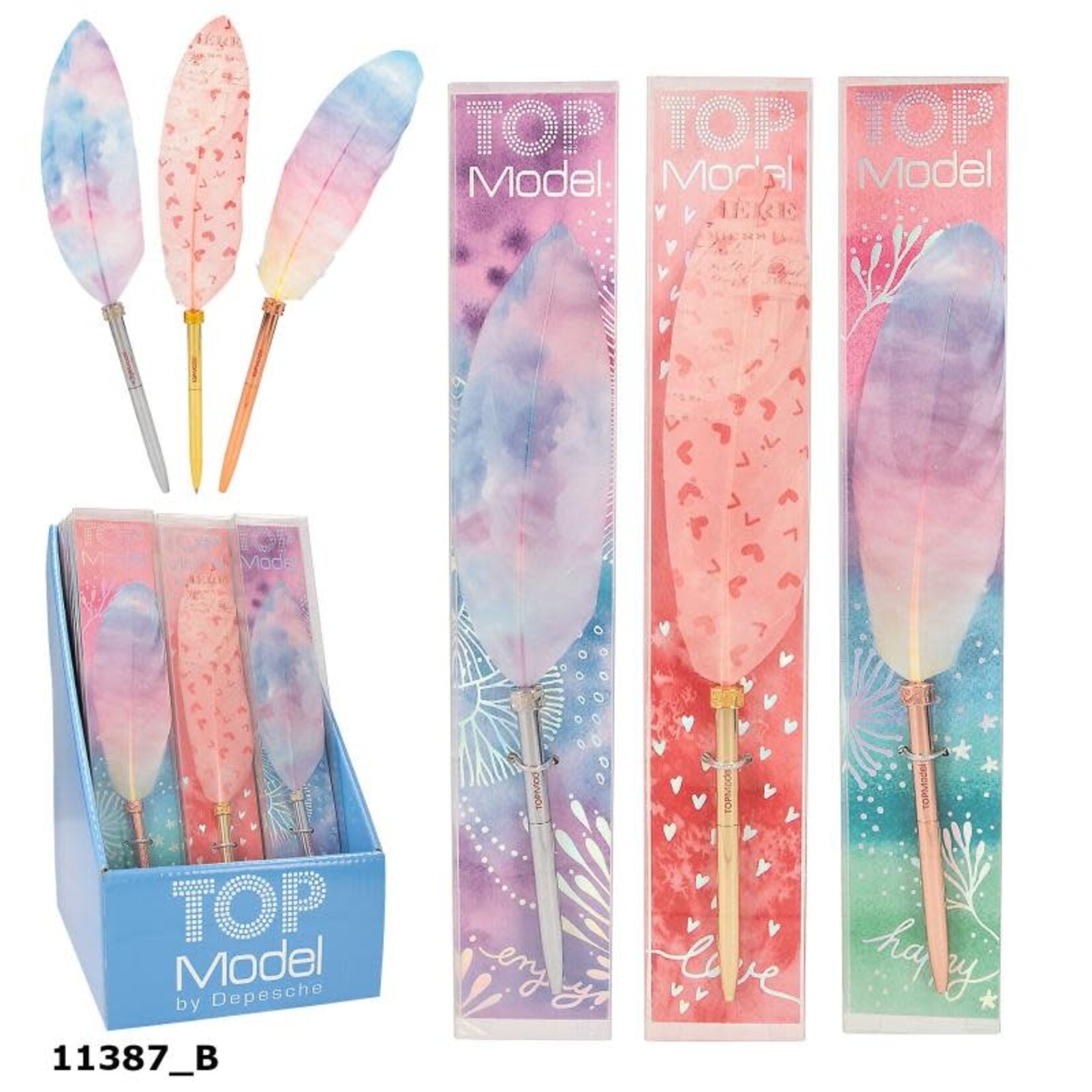 Topmodel TOPModel veer pen