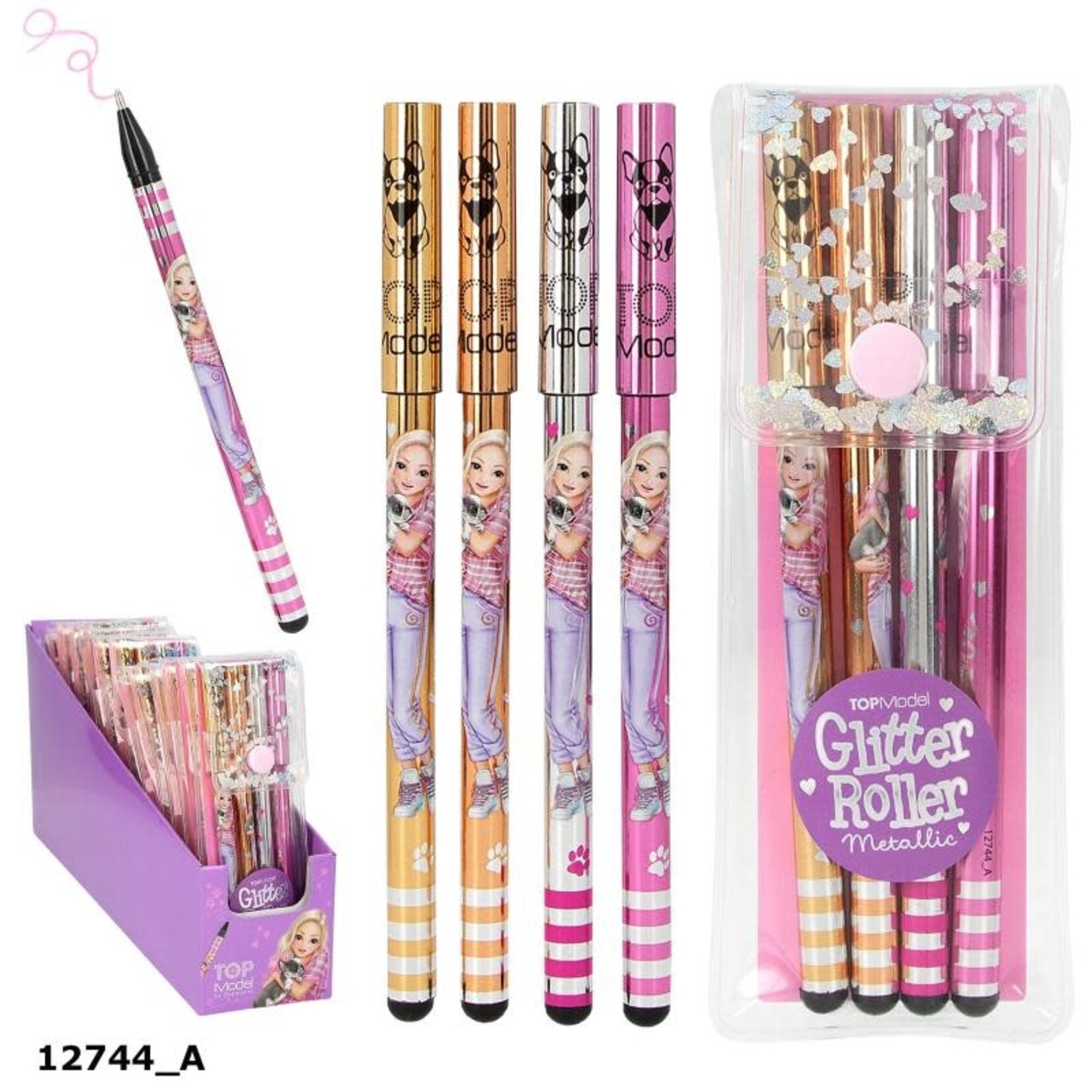 Topmodel TOPModle glitter gel metallic