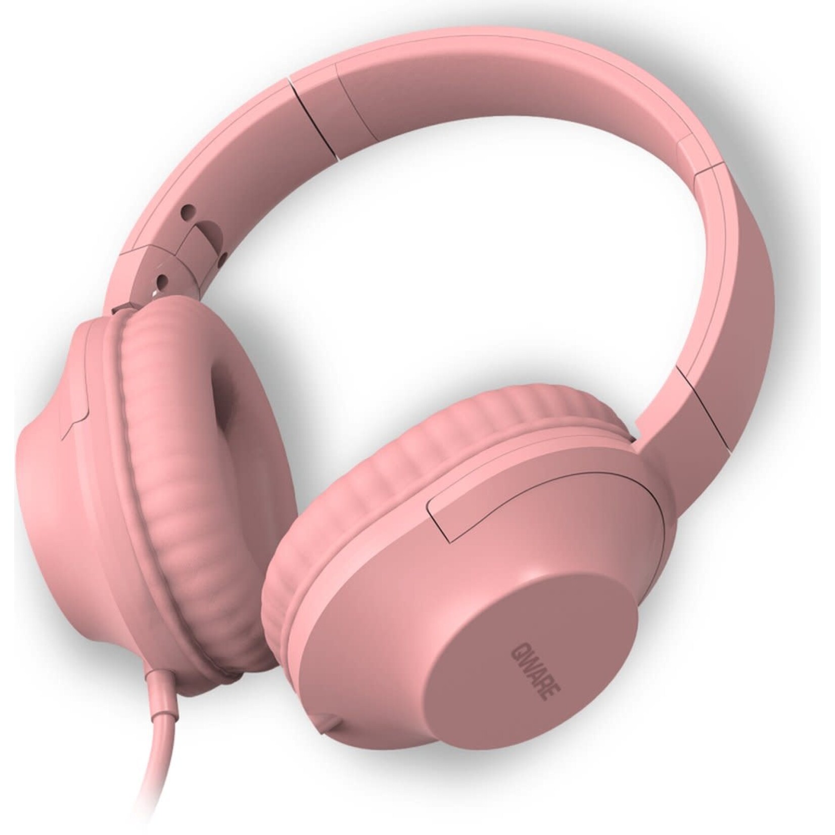 Qware Qware Sound bedrade koptelefoon - roze