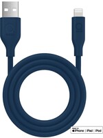 Qware Qware usb a lighting cable blauw