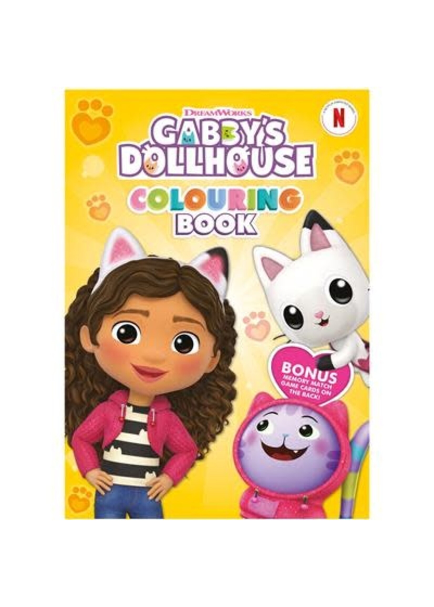 Gabbys Dollhouse GABBY'S DOLLHOUSE COLOURING BOOK