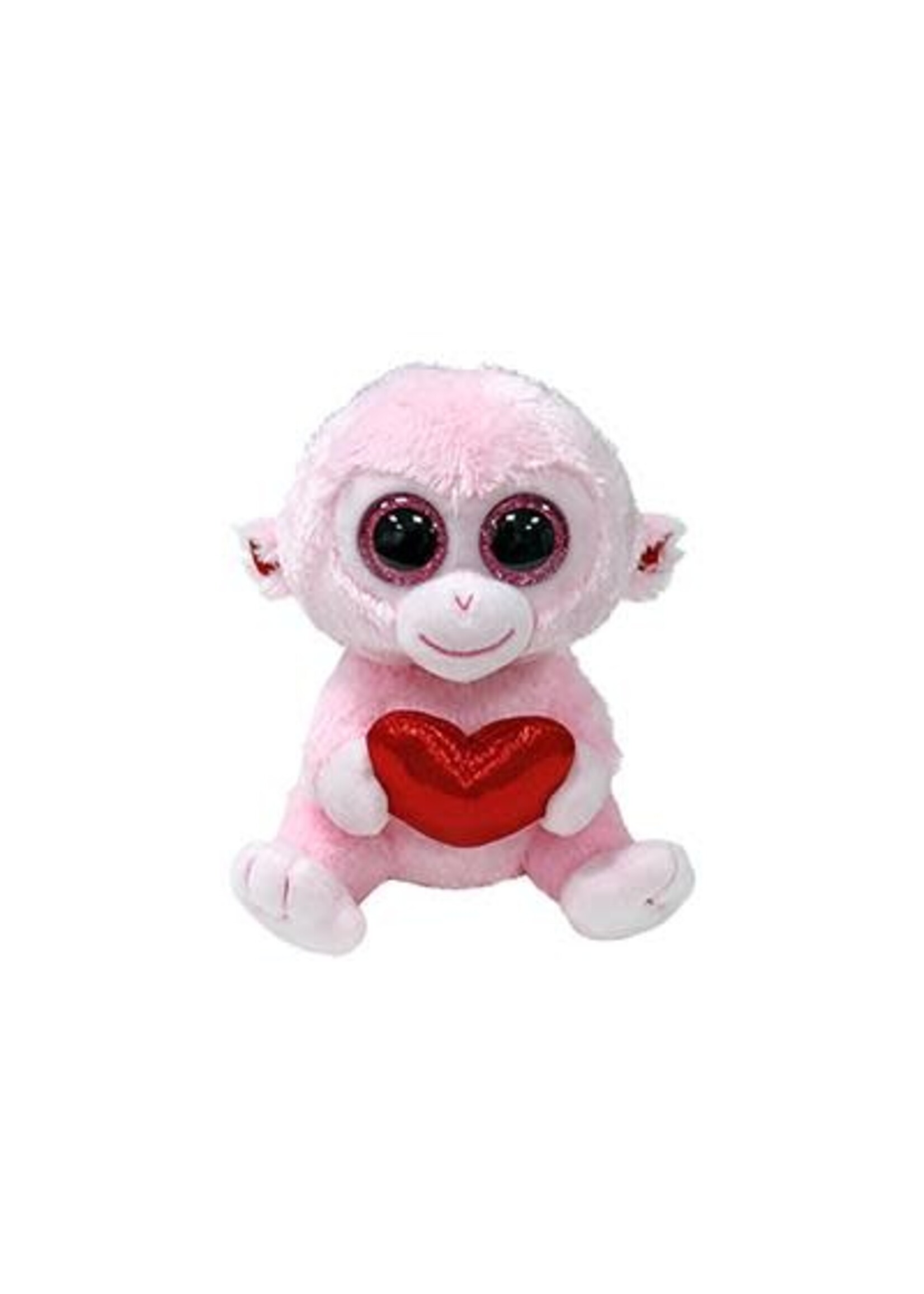 Ty TY BEANIE BOO'S VALENTINE GIGI MONKEY 15CM