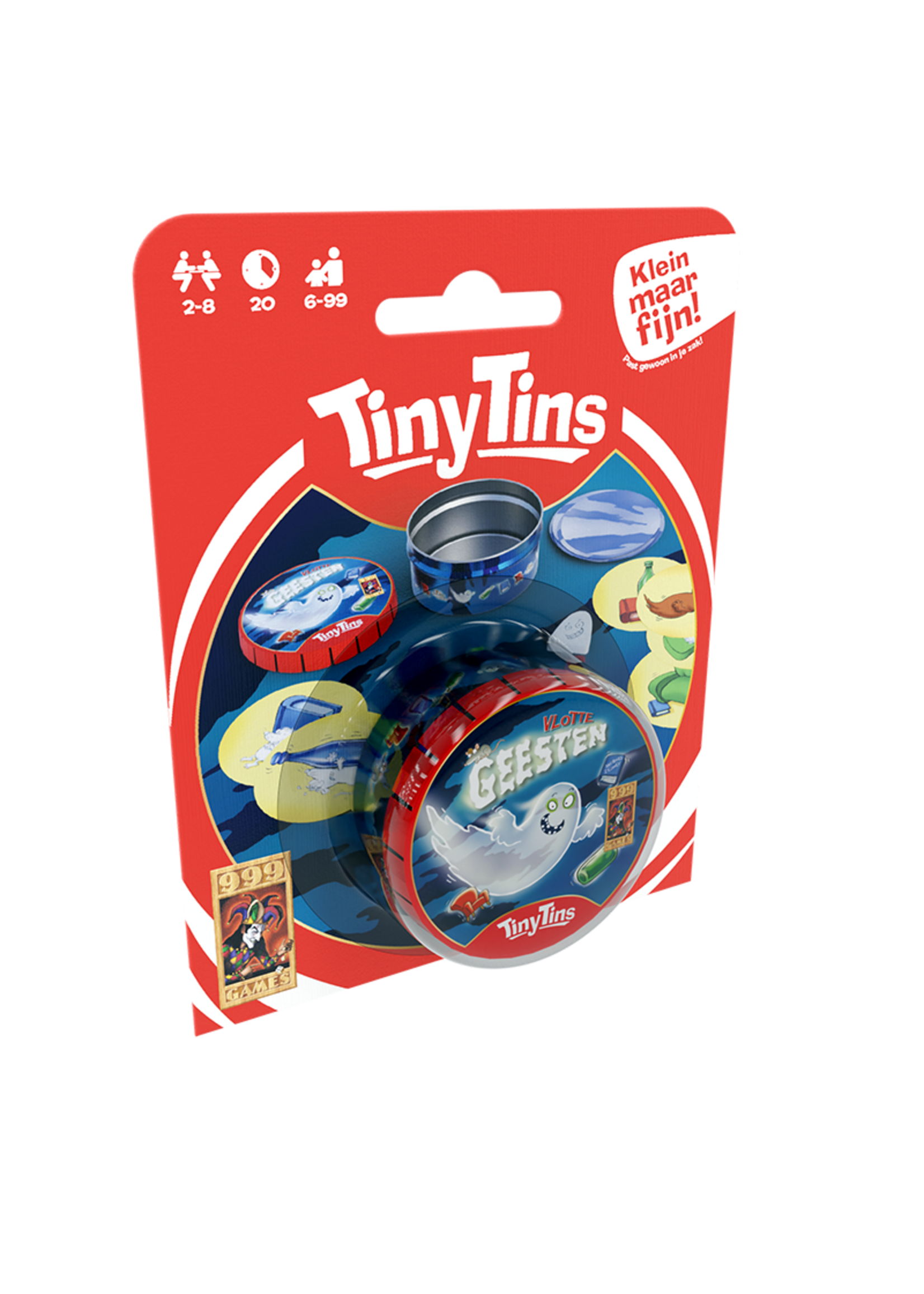 999 Games SPEL Tiny Tins: Vlotte Geesten