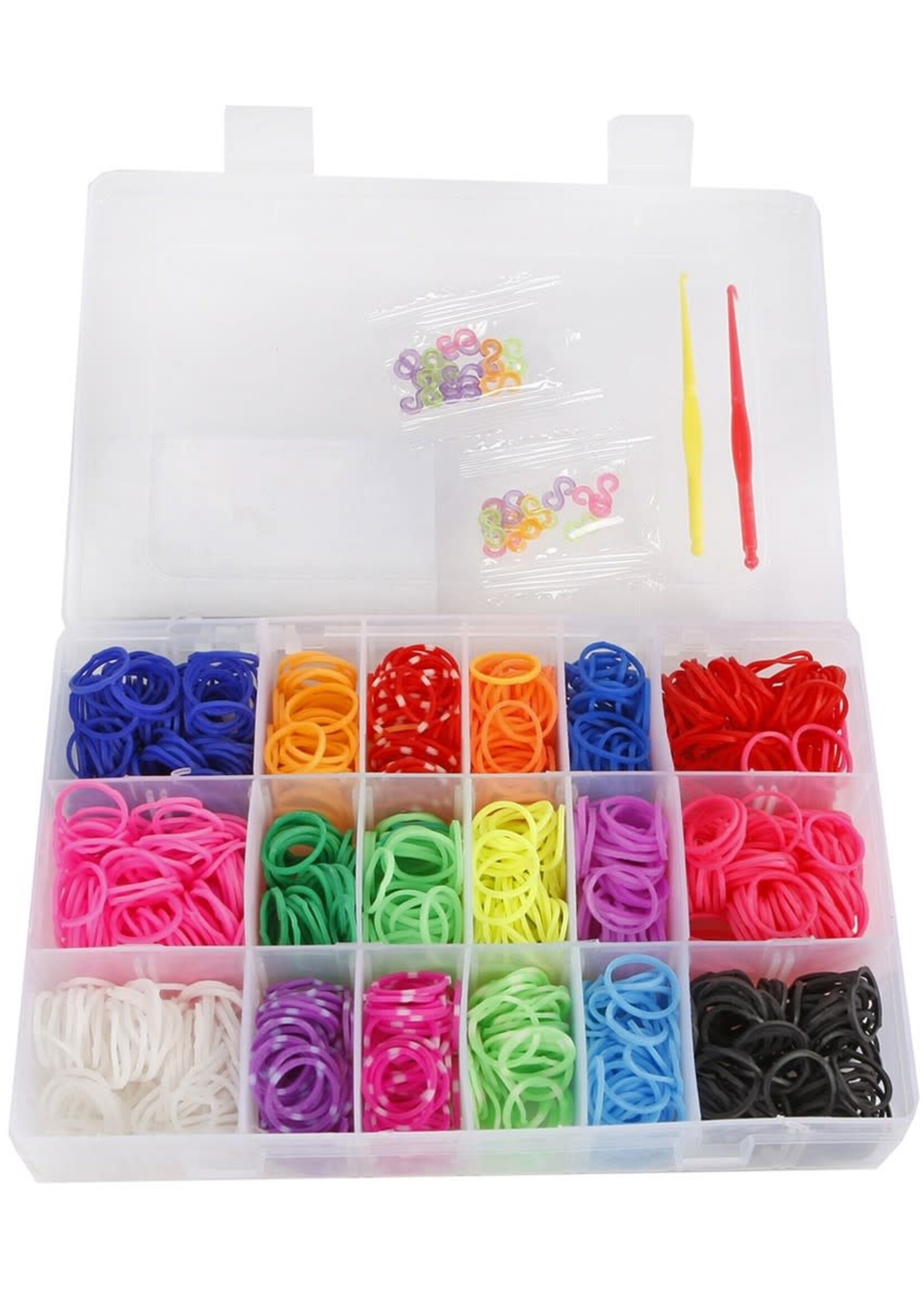 Loom Loom bandjes set: 1440-delig