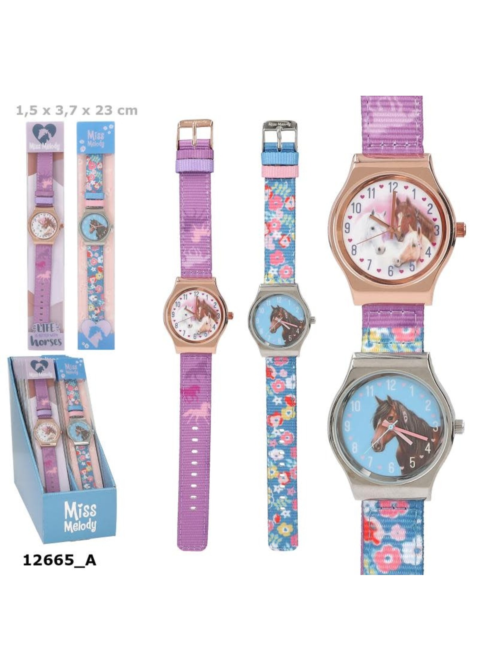 Miss Melody Miss Melody horloge (per stuk)