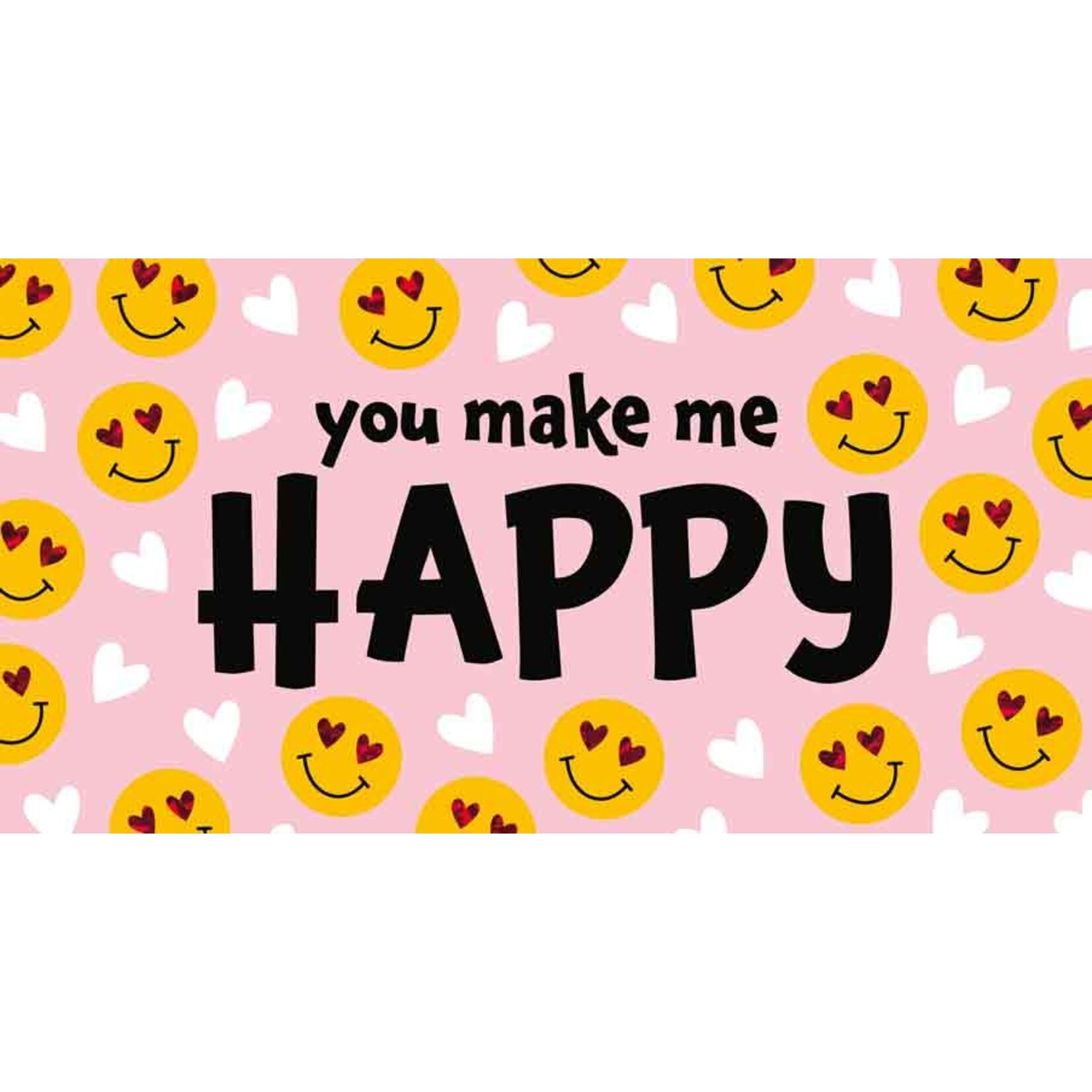 Artige Wens kaart Artige Valentijn panorama - happy