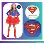 DC Comics Supergirl Kostuum Kind 8-10 jaar