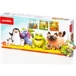 Cubika Puzzlika Puzzel - Vrolijke Dieren - 9+16+25 stukjes