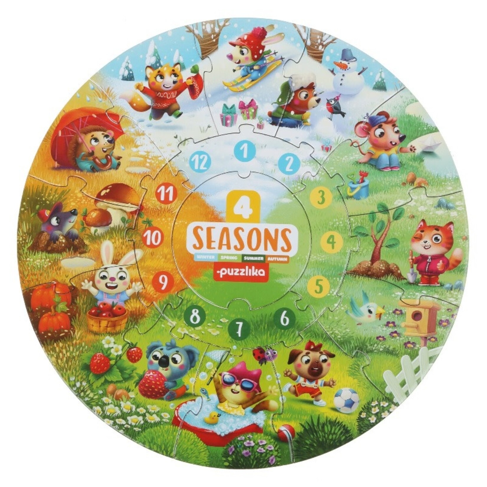 Cubika Puzzlika 4 seasons