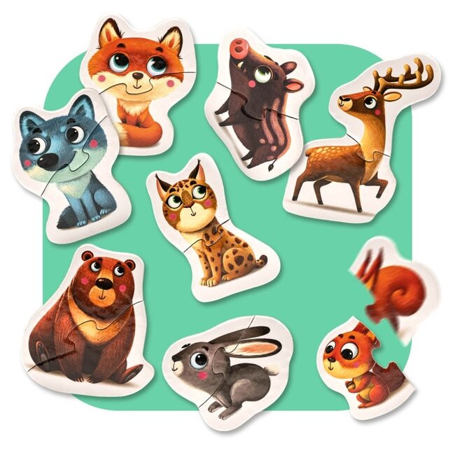 Cubika Cubika Puzzles "Mountain animals"