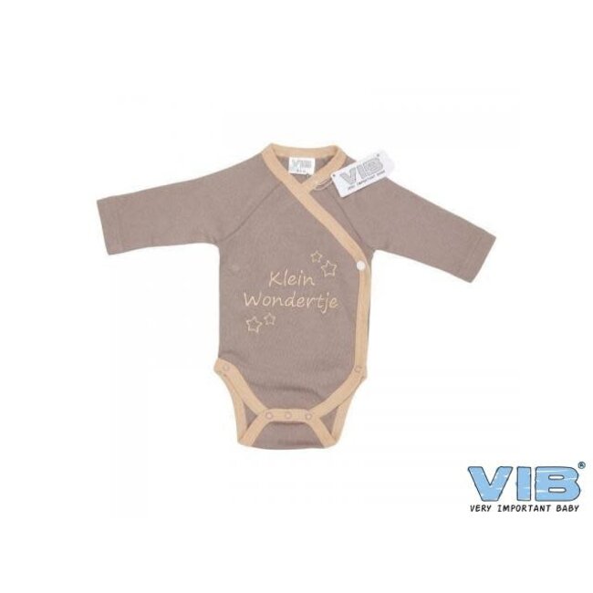 VIB VIB ROMPER KLEIN WONDERTJE BRUIN-BEIGE