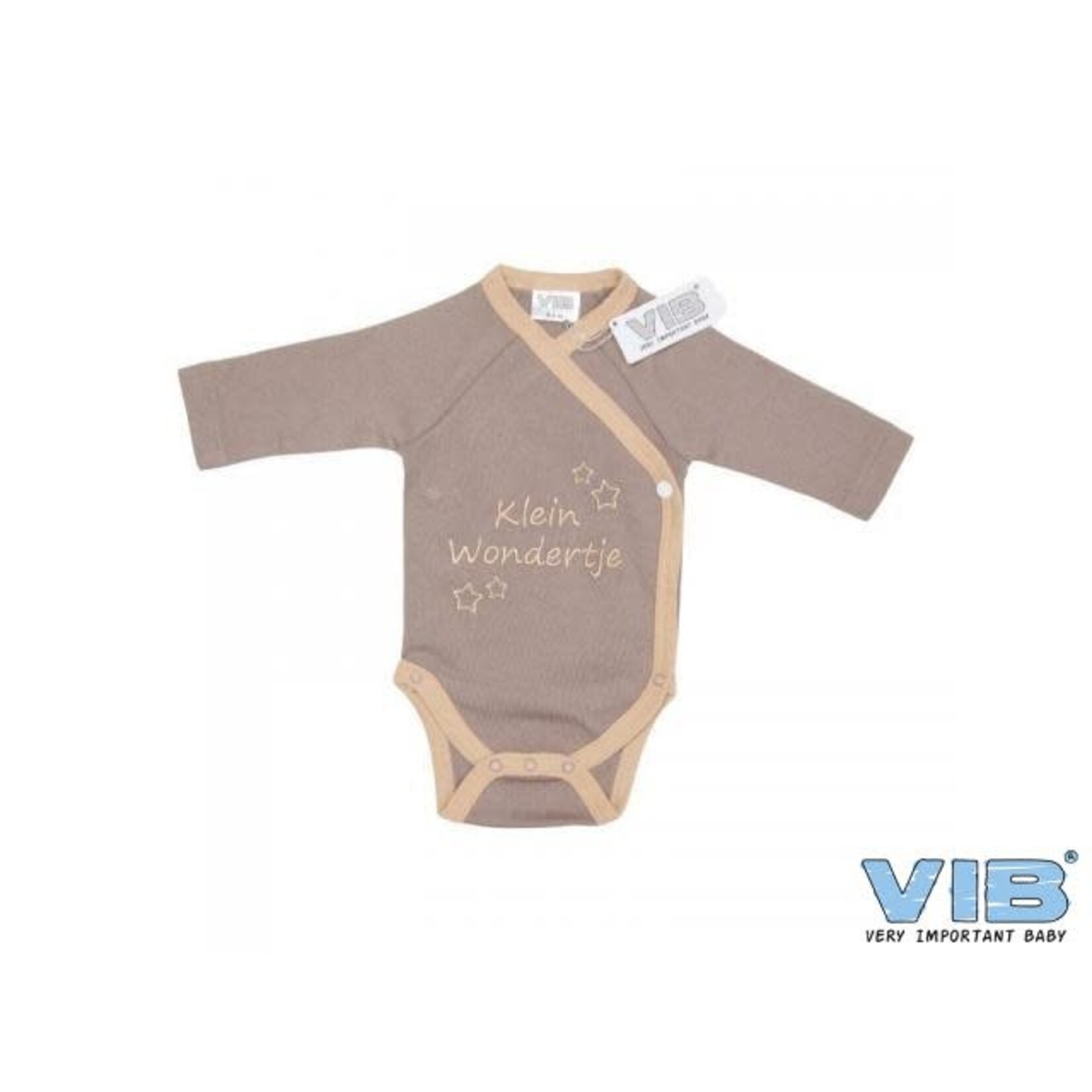 VIB VIB ROMPER KLEIN WONDERTJE BRUIN-BEIGE
