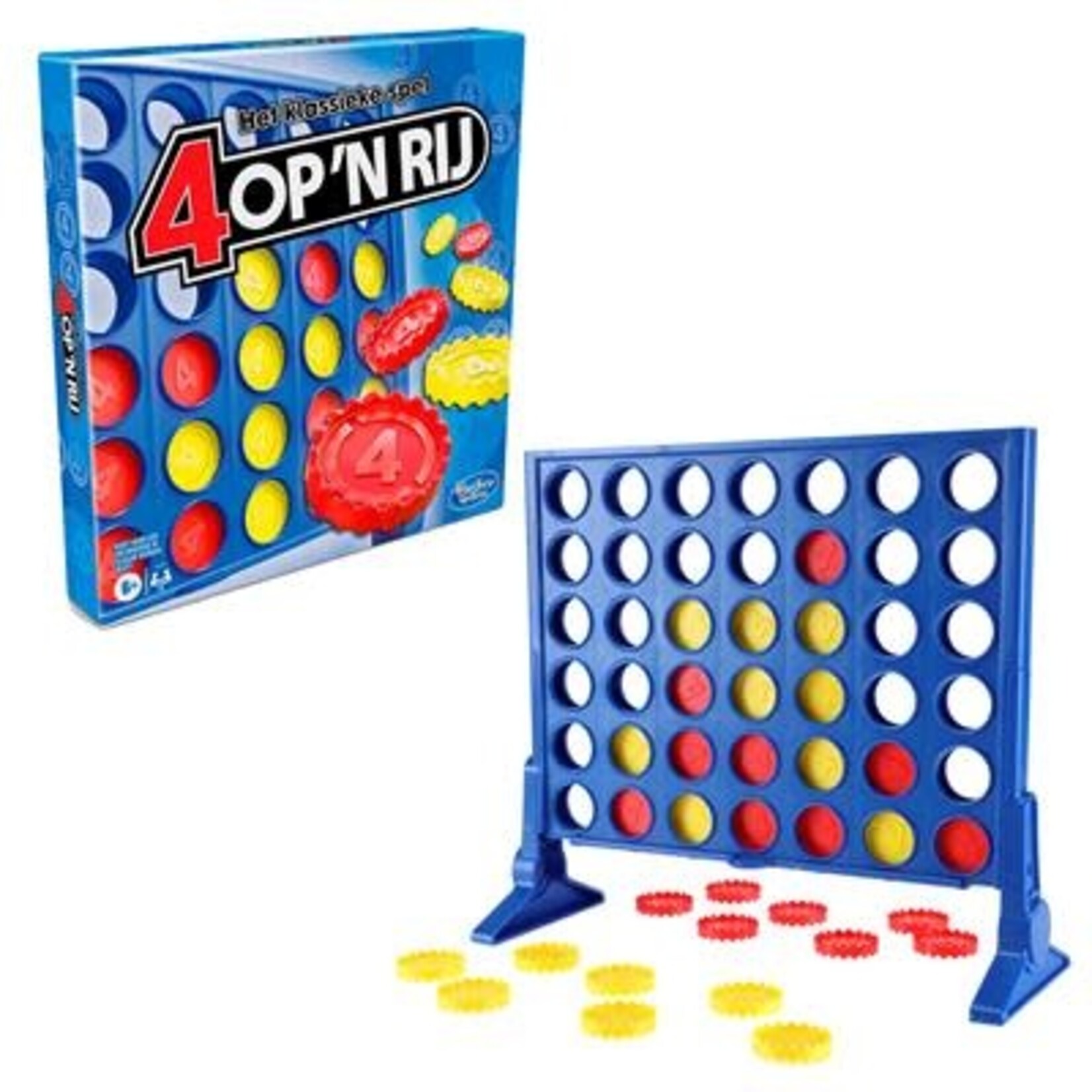 Hasbro SPEL 4 OP EEN RIJ