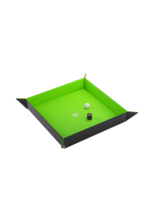 Gamegenic MAGNETIC DICE TRAY SQUARE BLACK/GREEN - DOBBELSTEENBAK OPVOUWBAAR