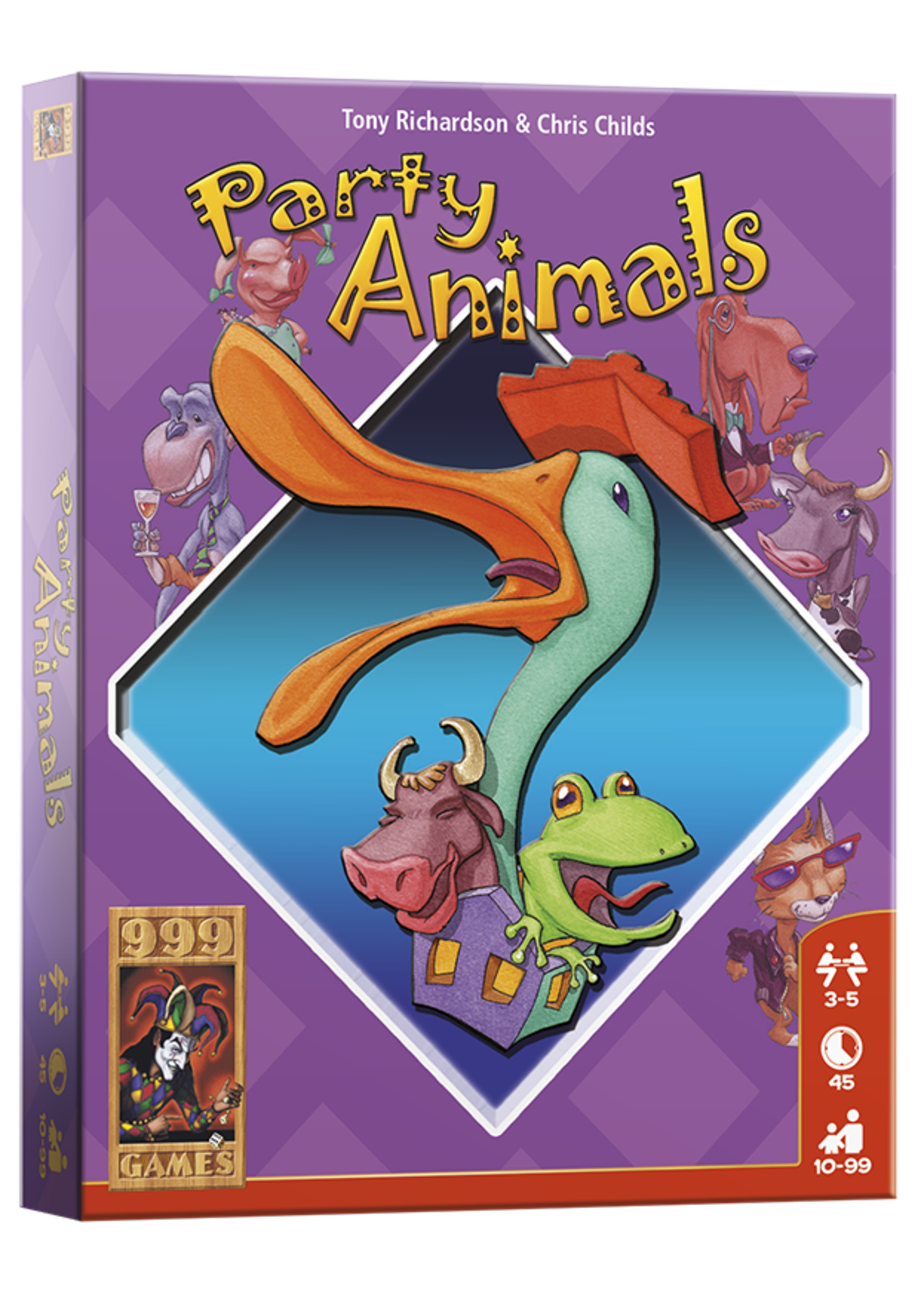 999 Games SPEL Party Animals