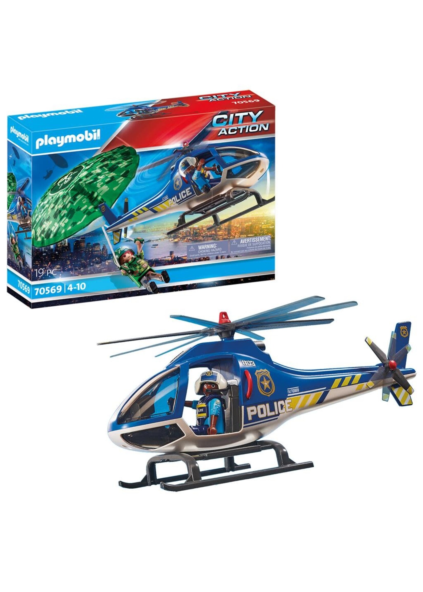 Playmobil PLAYMOBIL 70569 CITY ACTION POLITIEHELIKOPTER