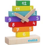 Cubika Cubika houten bouwset klok