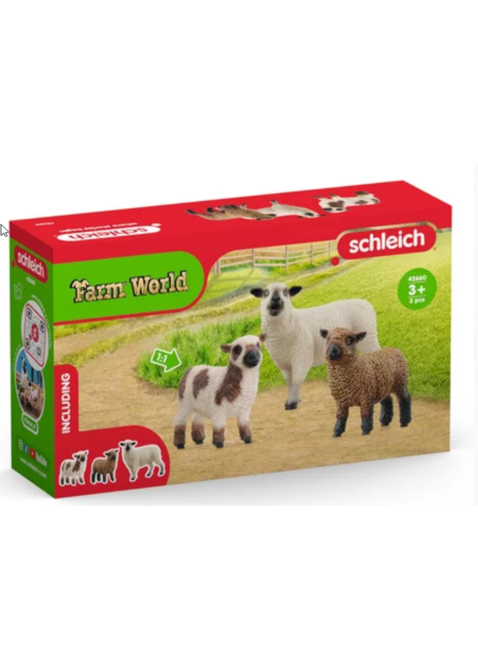 Schleich SCHLEICH - FARM WORLD - 42660 SCHAAP VRIENDEN