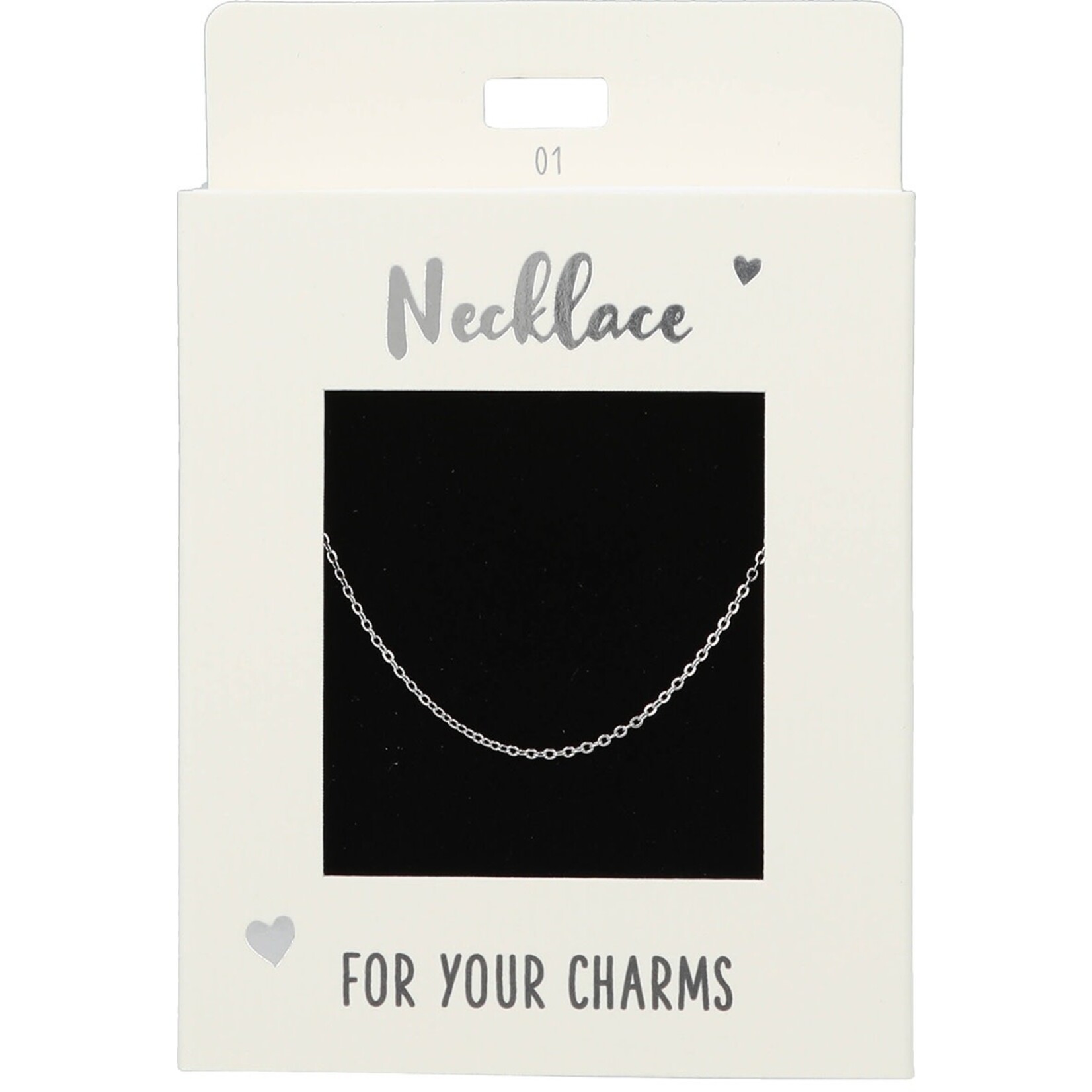 Express Yourself Ketting zilverkleurig kleine schakel