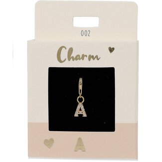 Express Yourself Hanger Letter A goudkleurig